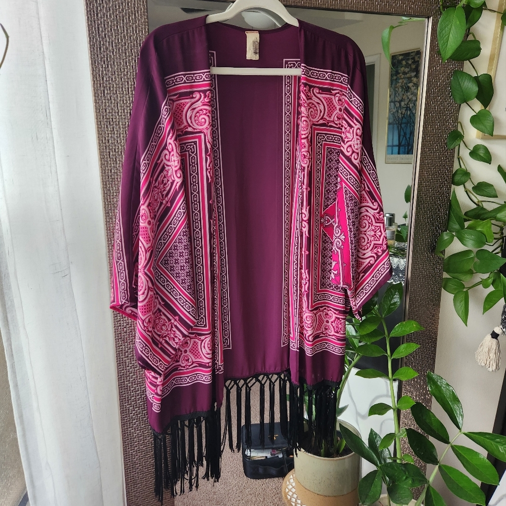 Ornate Tasseled Kimono